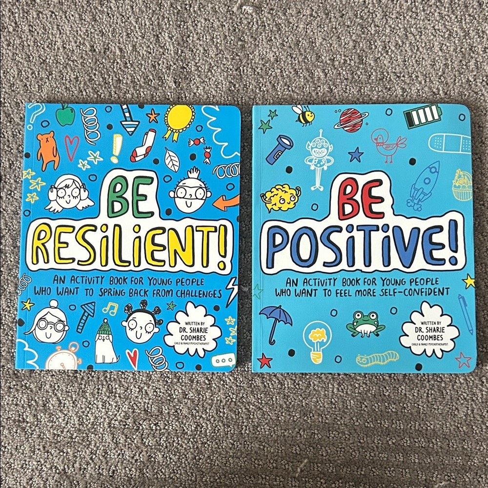 Be Resilient and Be Positive Activity Books